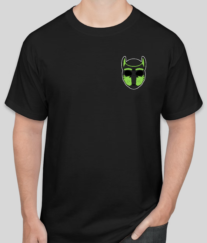 Green Pup Hood T Shirt