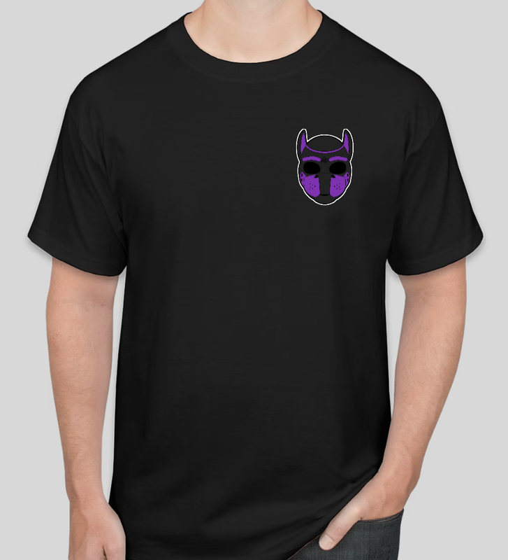 Purple Pup Hood T Shirt