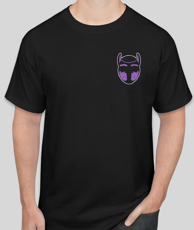 Light Purple Pup Hood T Shirt