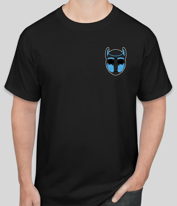 Light Blue Pup Hood T Shirt