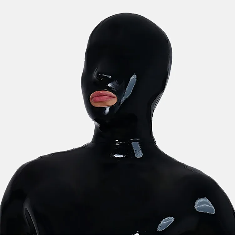 Silicone Black Gimp Hood