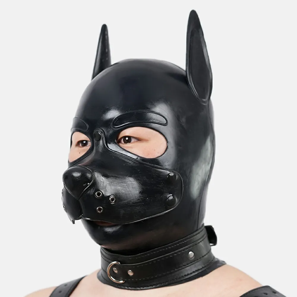 Silicone Black Dog Muzzle Hood