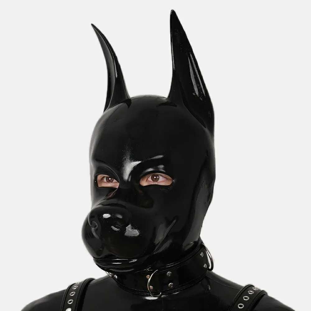 Silicone Smiling Dog Hood
