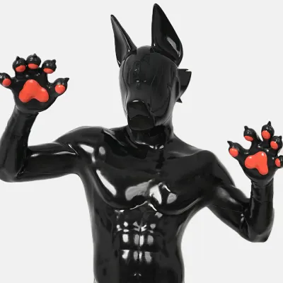 Silicone Locked Fox Hood