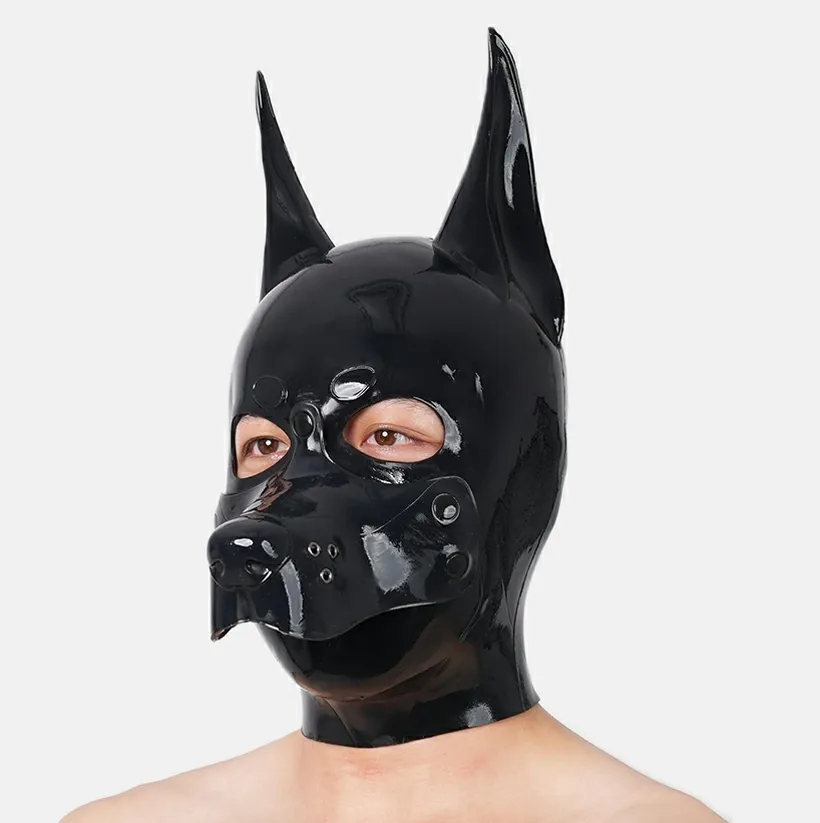 Silicone Doberman Dog Hood