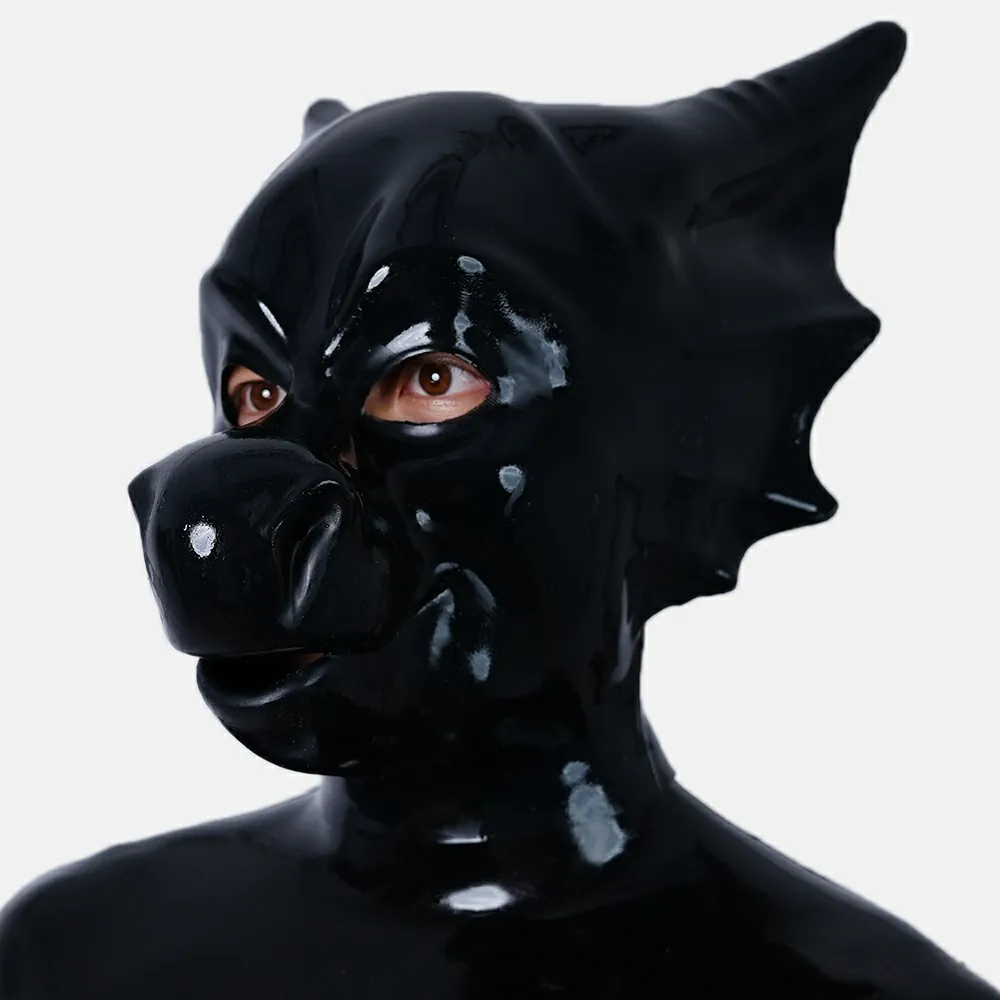 Silicone Naughty Dragon Hood