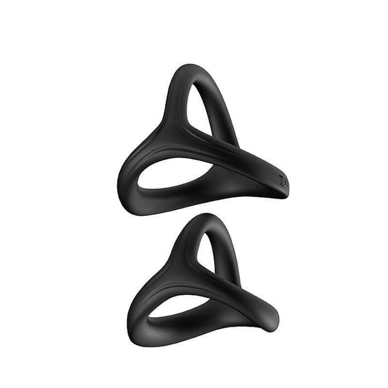 EDGE SILICONE COCKRING by OBSESSD - blue