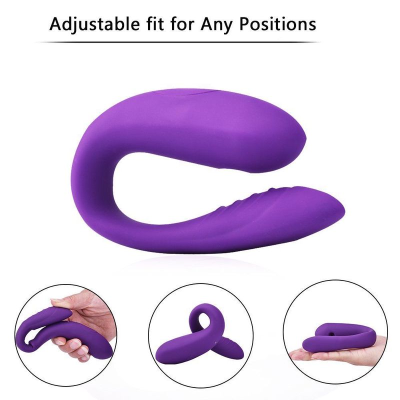 FLEXO REMOTE SUCKER/VIBRATOR by OBSESSD - purple