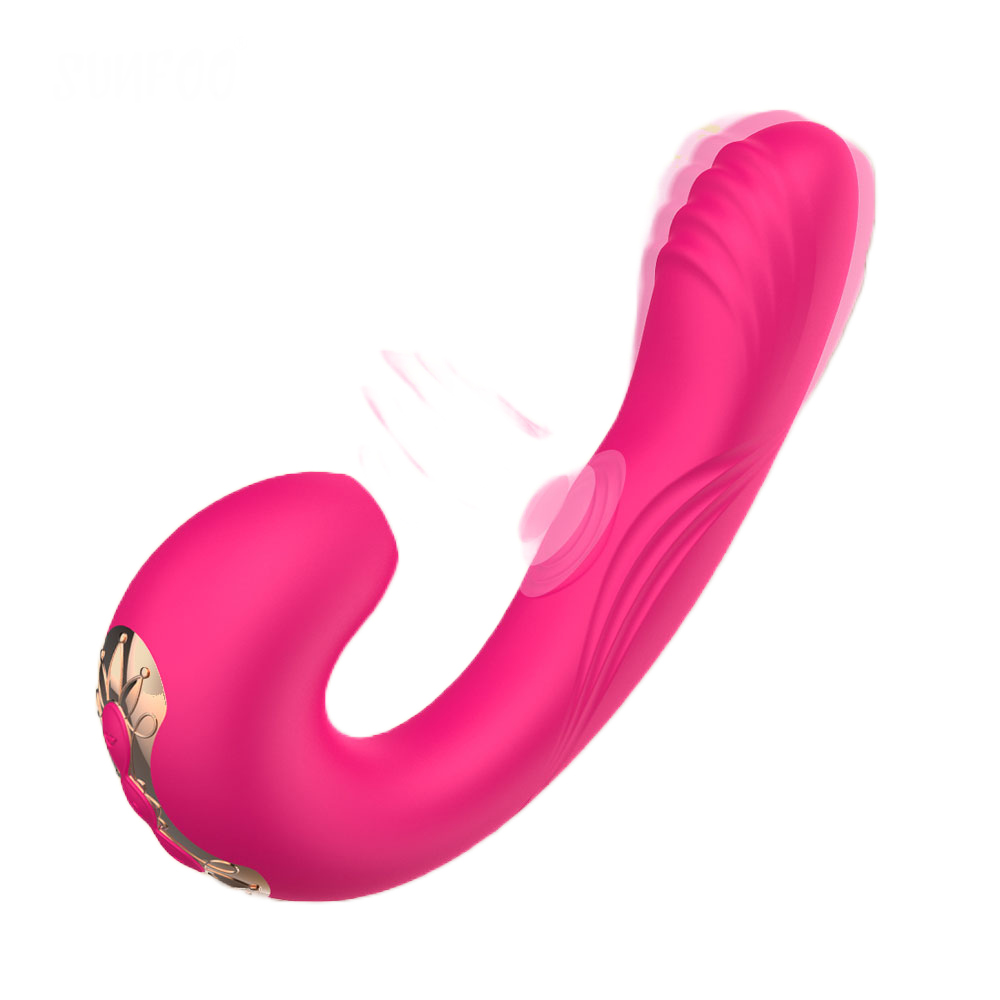 3 in 1 SUCKER/VIBRATOR by OBSESSD - pink