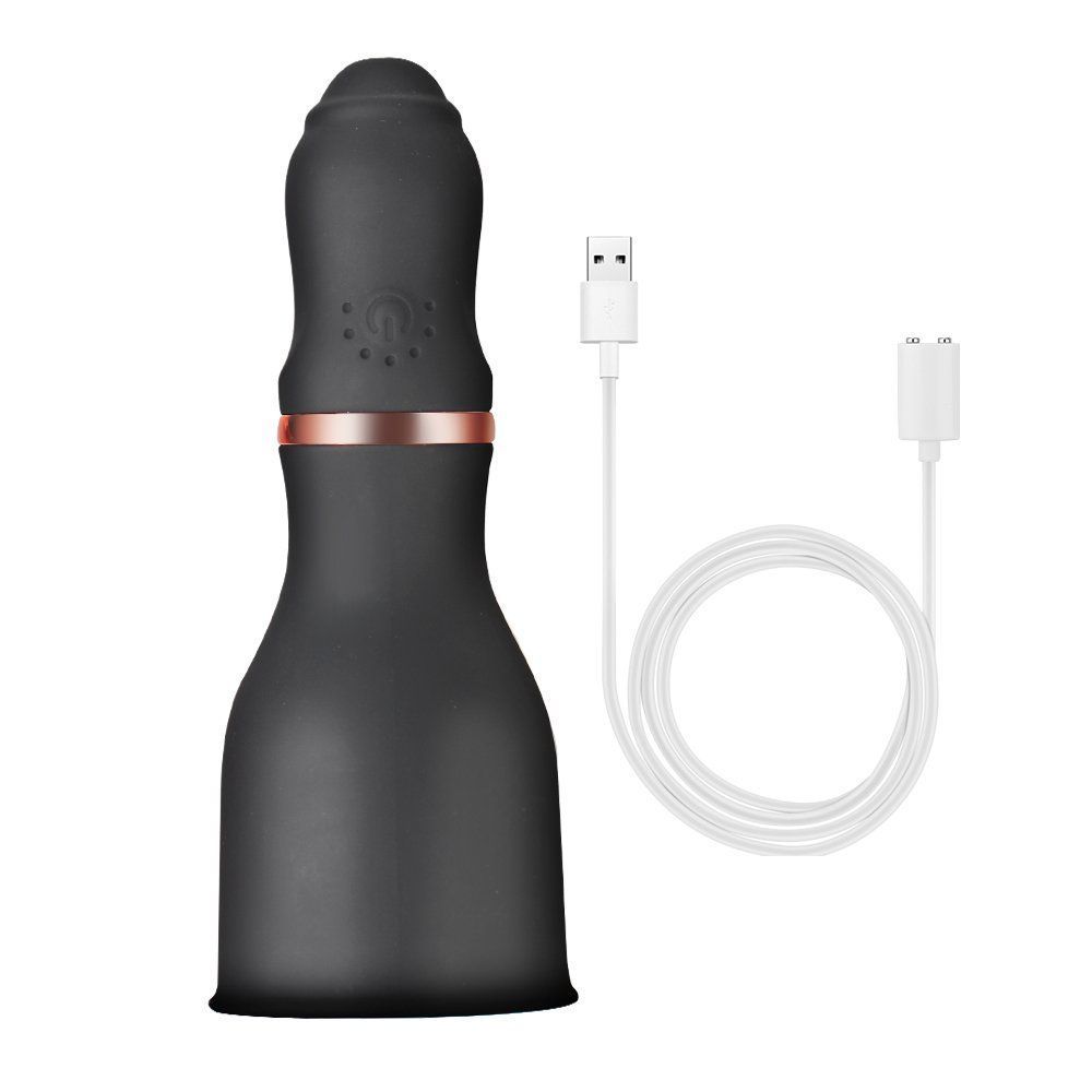 OBSESSD GLANS VIBRATING CUP - black