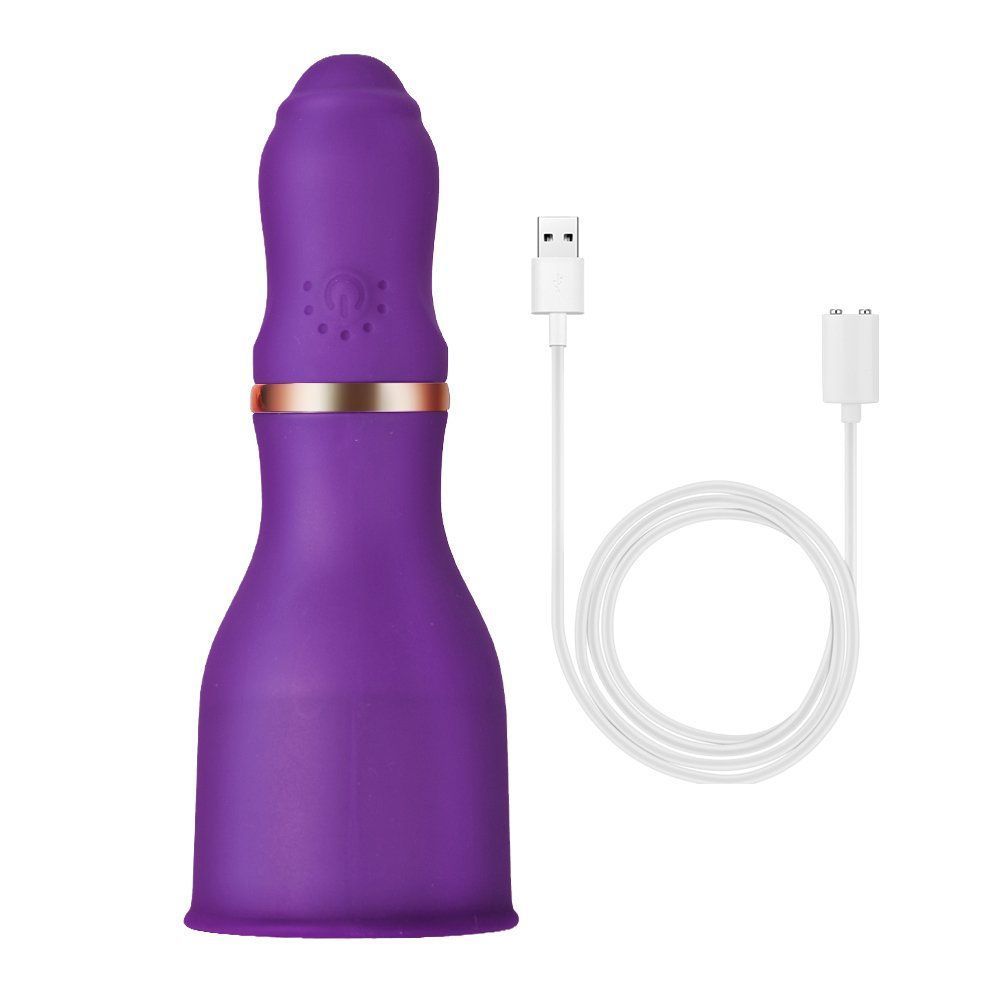OBSESSD GLANS VIBRATING CUP - purple