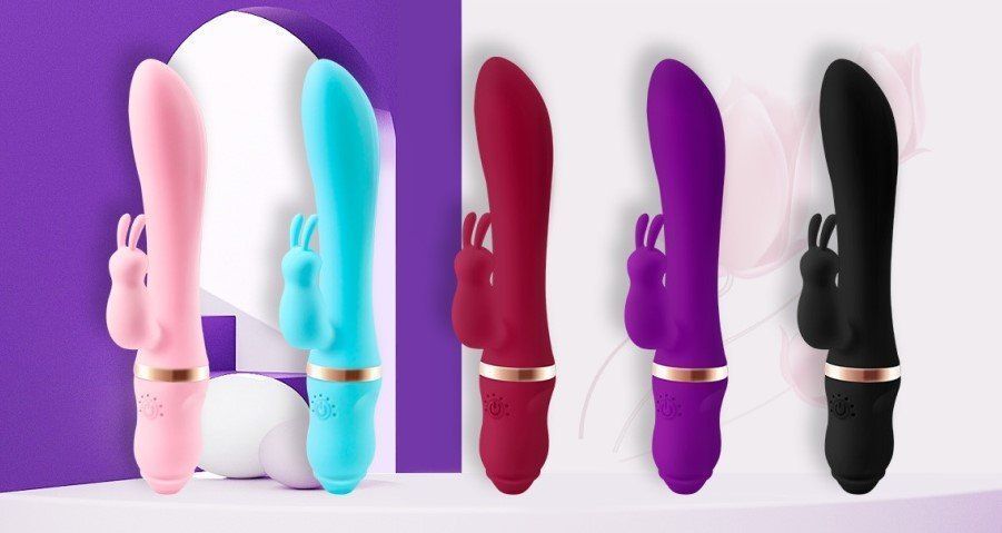 OBSESSD GREEDY GIRL RABBIT VIBRATOR - blue
