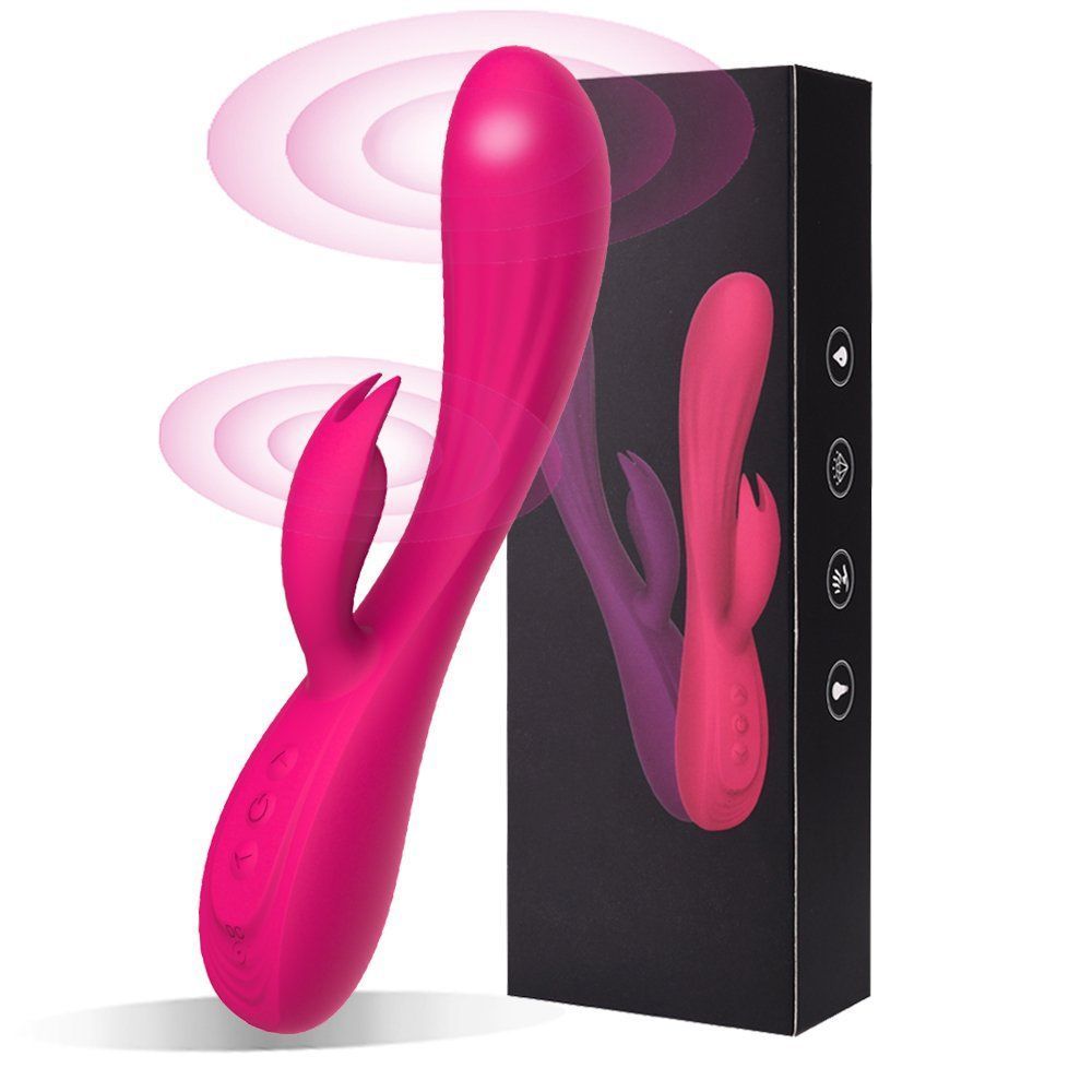 OBSESSD DUAL MOTOR RABBIT VIBRATOR - purple
