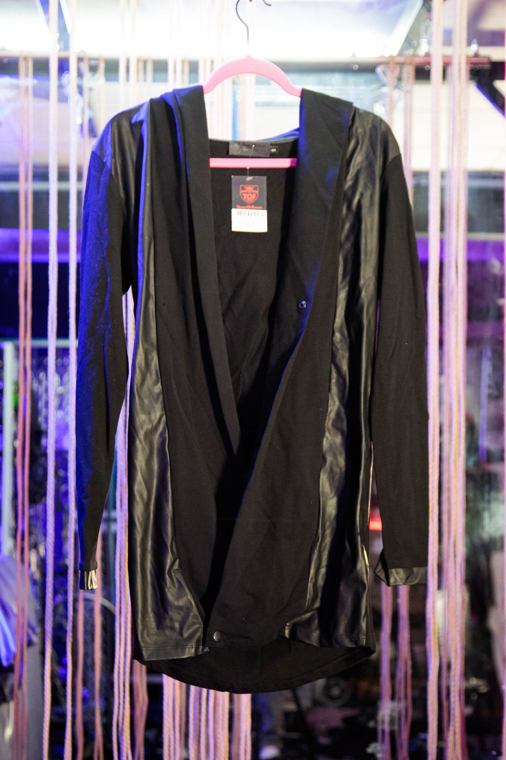 Trends of Friends Gilet Hood Black S