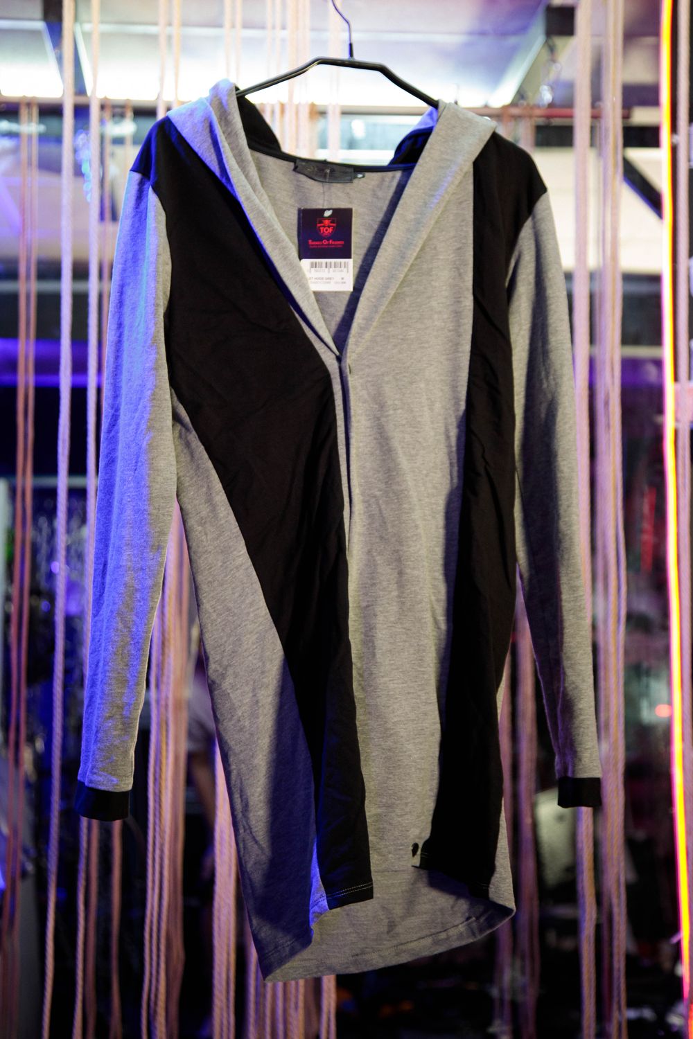 Trends of Friends Grey Gilet Hood M