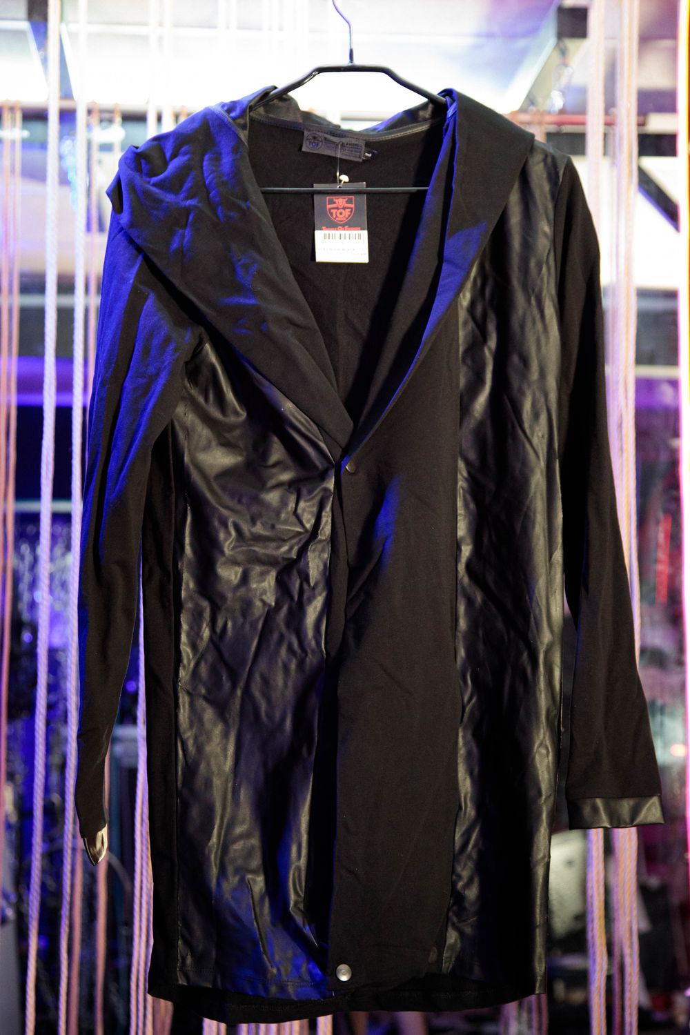 Trends of Friends Black Gilet Hood L