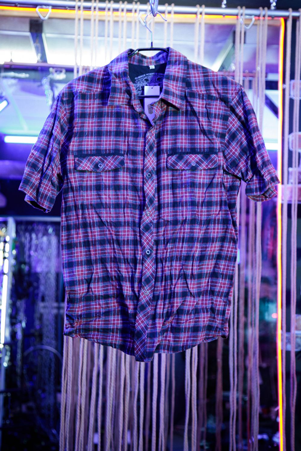Nasty Pig Red/Black Portland Flannel L