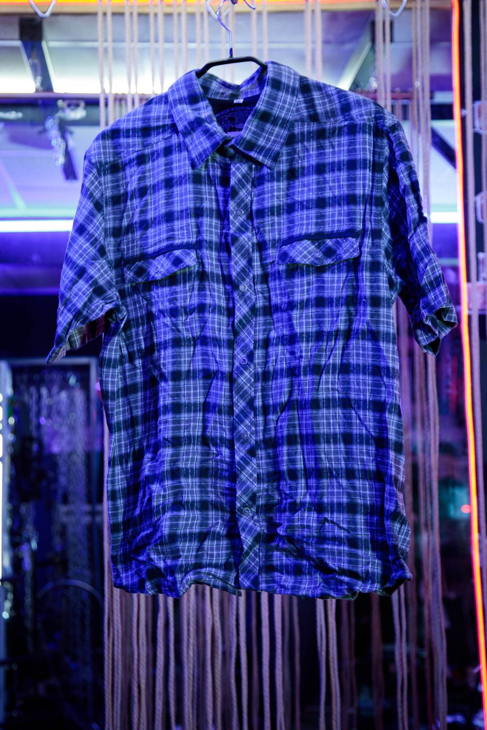 Nasty Pig Grey/Black Portland Flannel XL