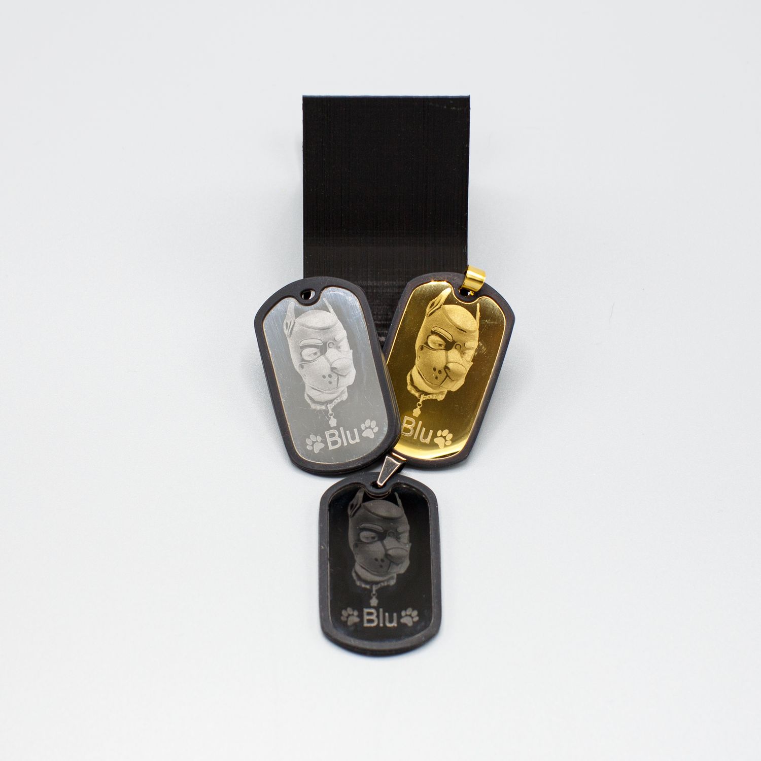 Custom Engraved Metal Dog Tag