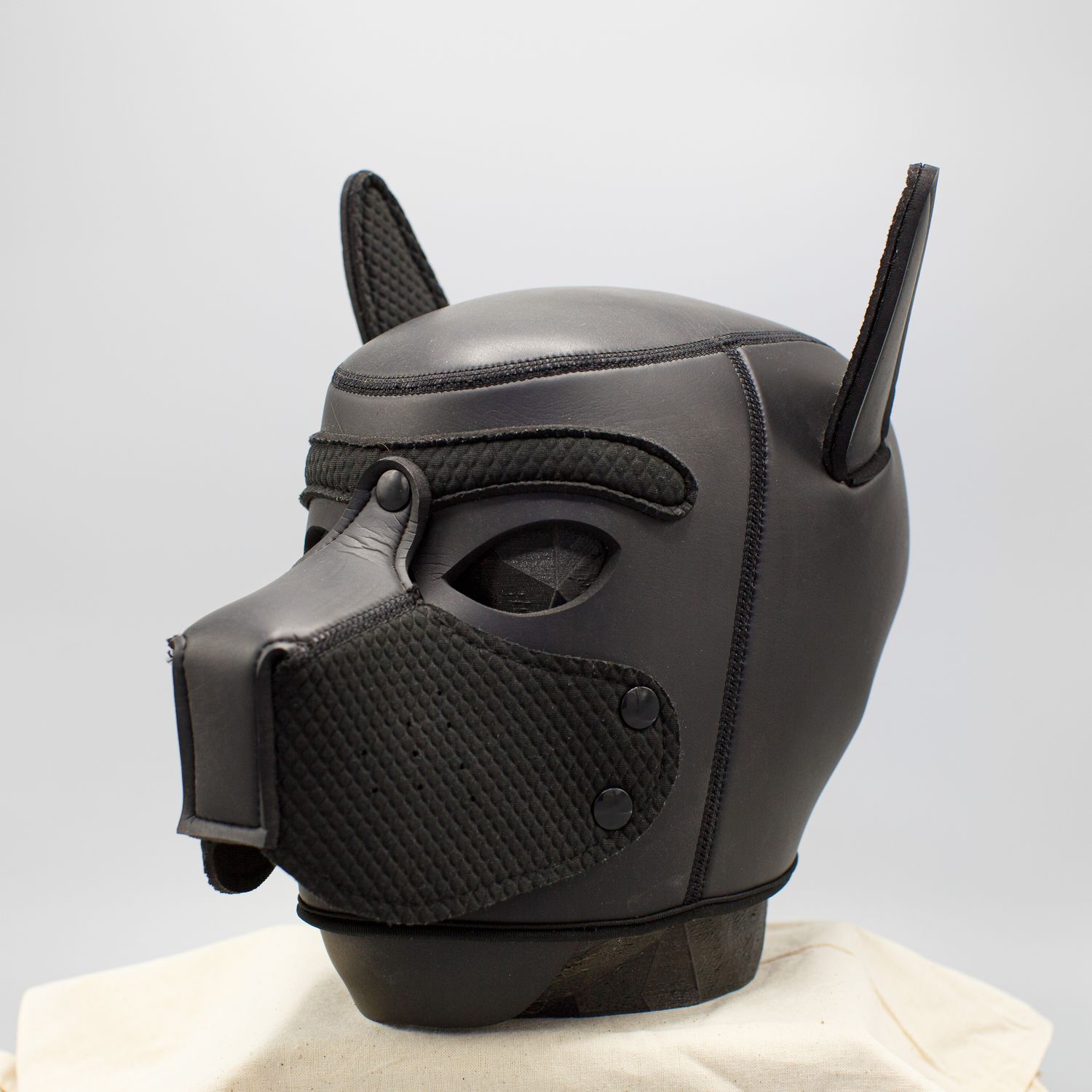 Mr S Neoprene Puppy Hood Black