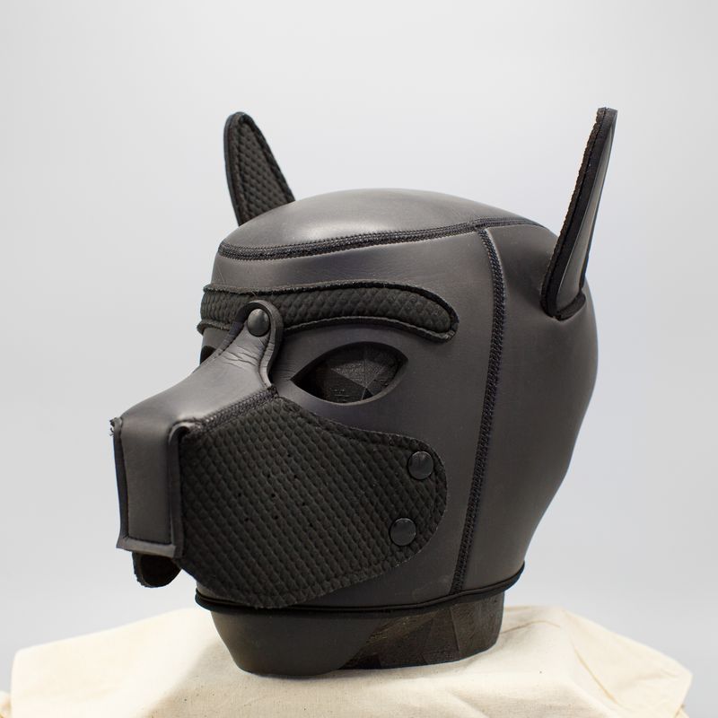 Mr S Neoprene Puppy Hood Black