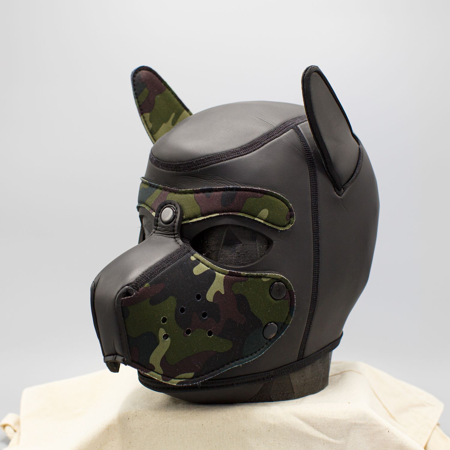 Mr S Neoprene Puppy Hood Camo
