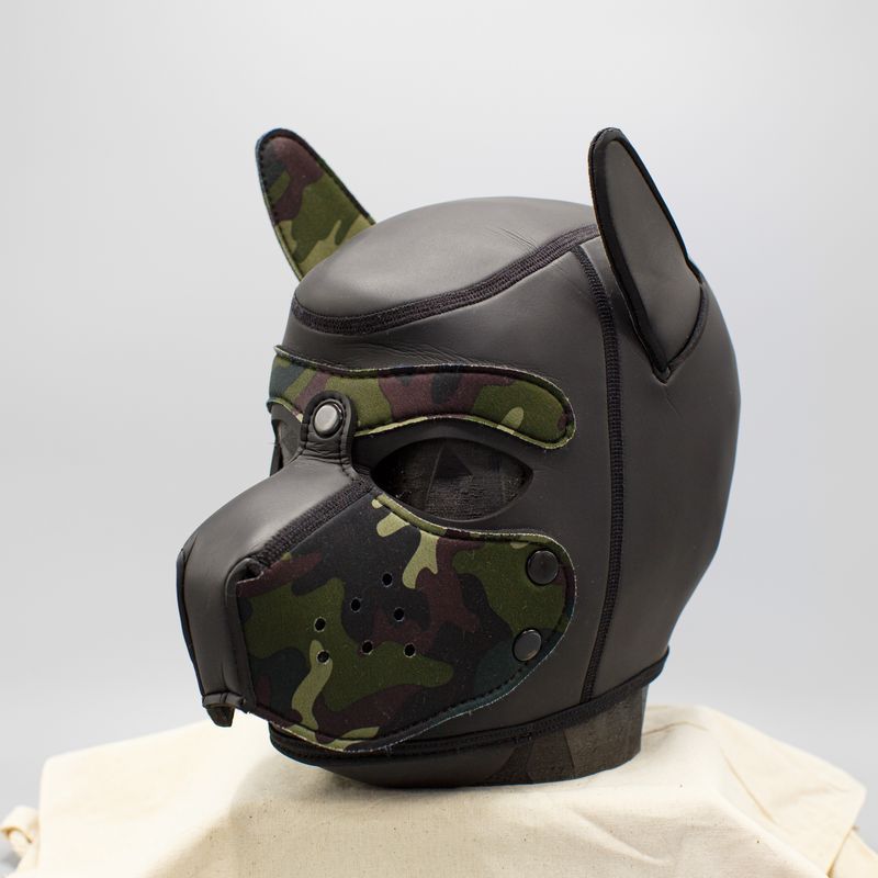 Mr S Neoprene Puppy Hood Camo