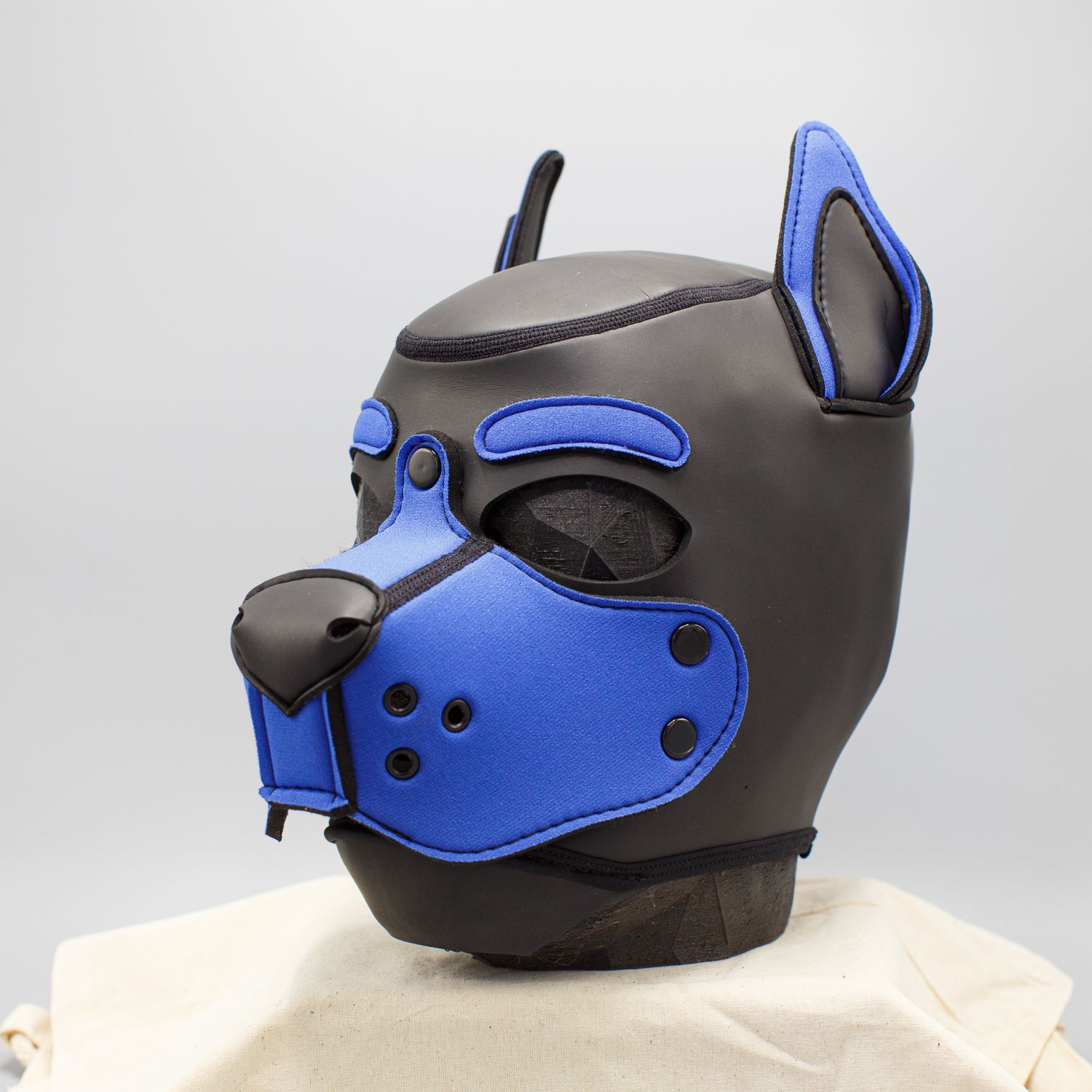 Mr S Neoprene Puppy Hood Blue
