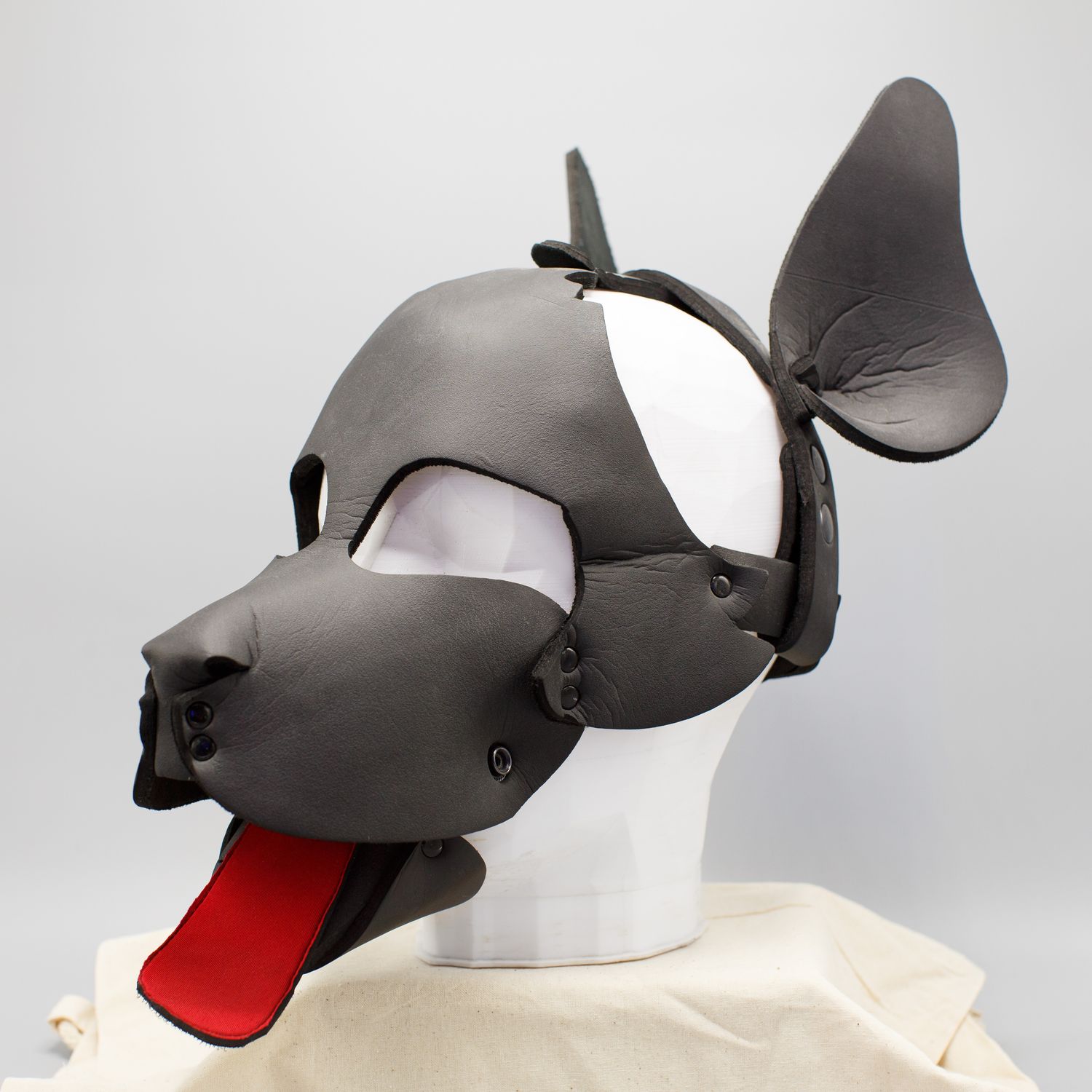 Wruff Stuff Neoprene Puppy Hood Black