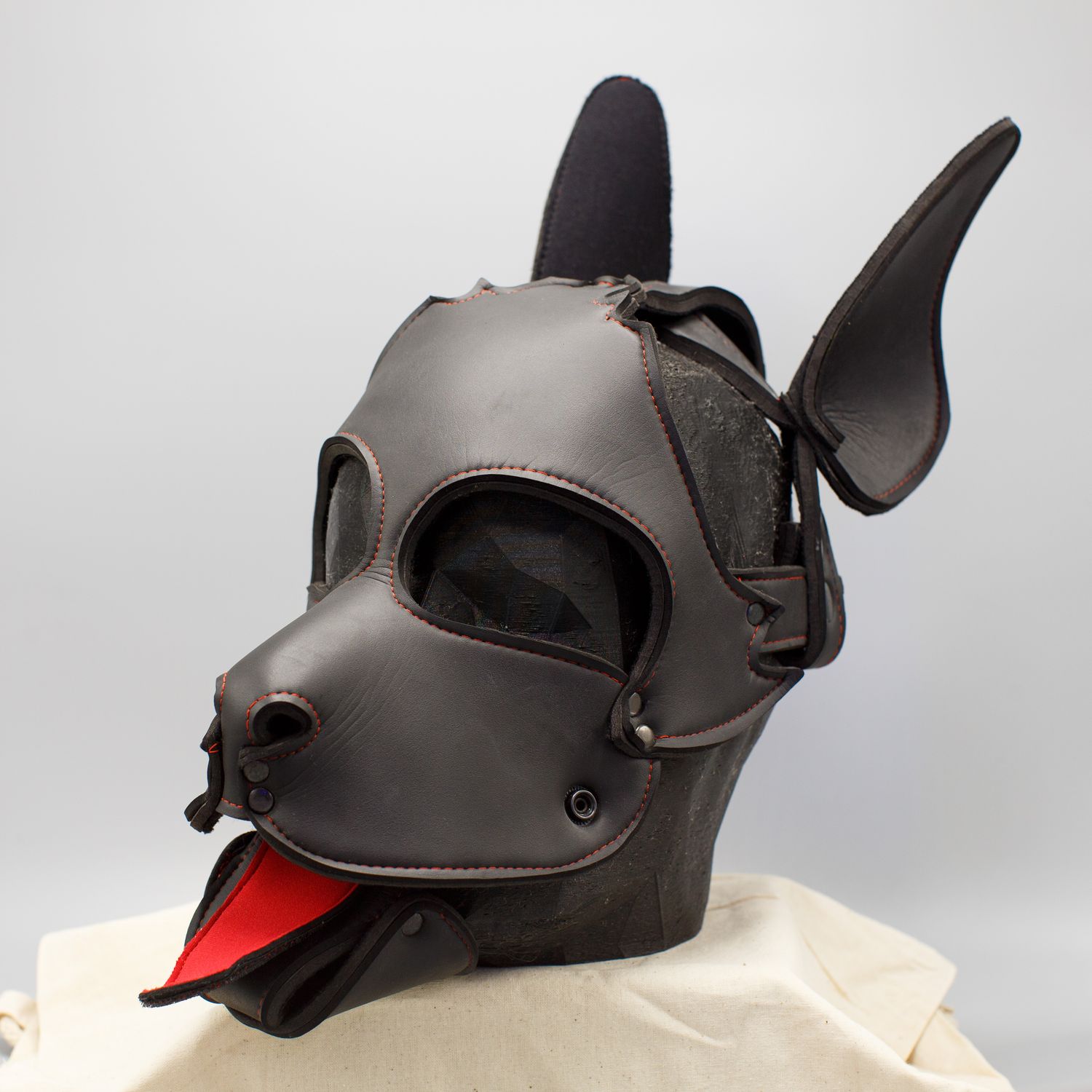 Wruff Stuff Neoprene Puppy Hood Black