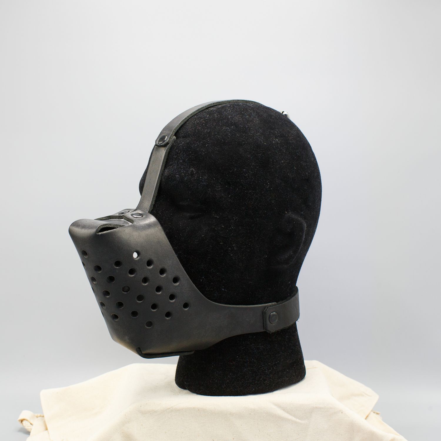 Leather Puppy Muzzle