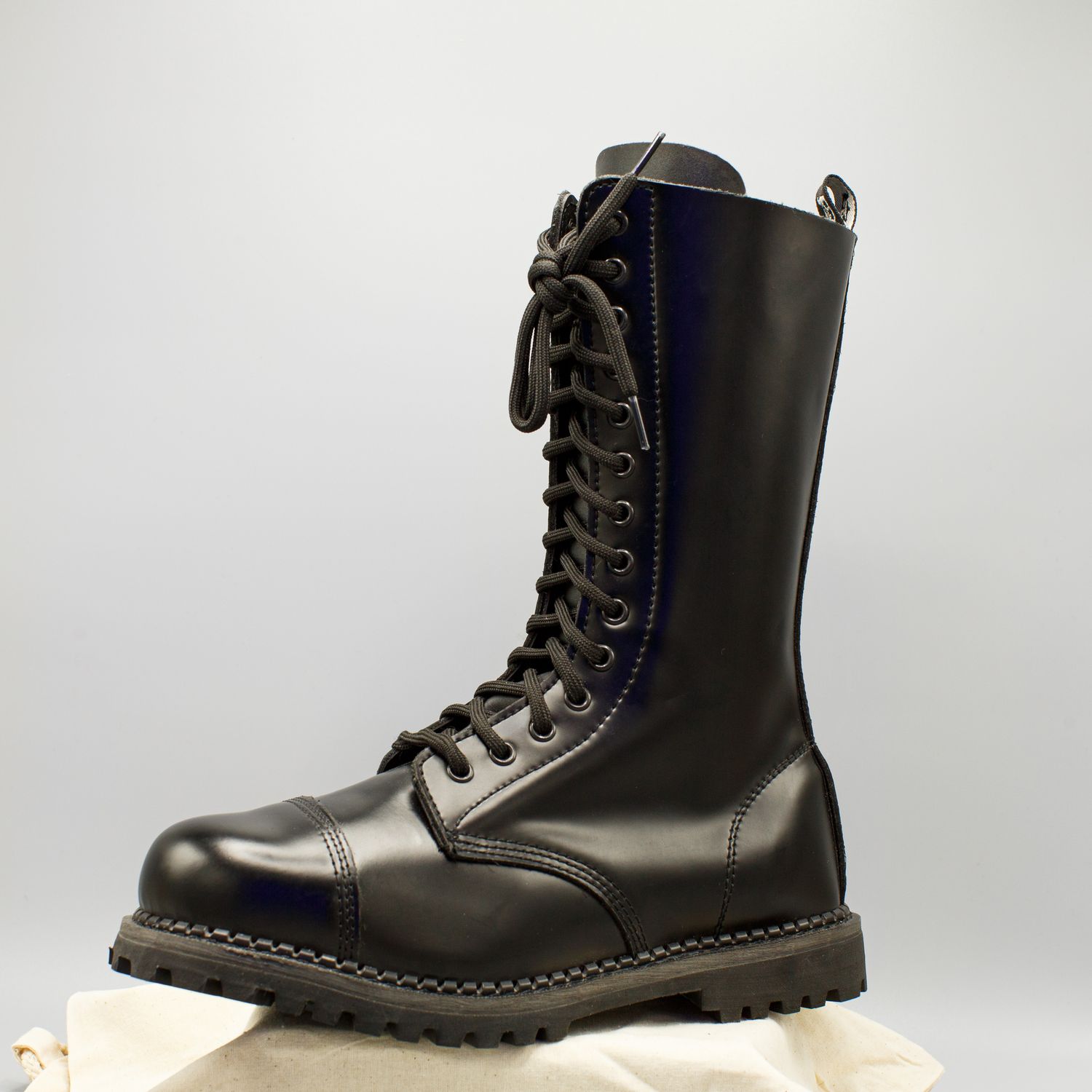 Leather Boots Black