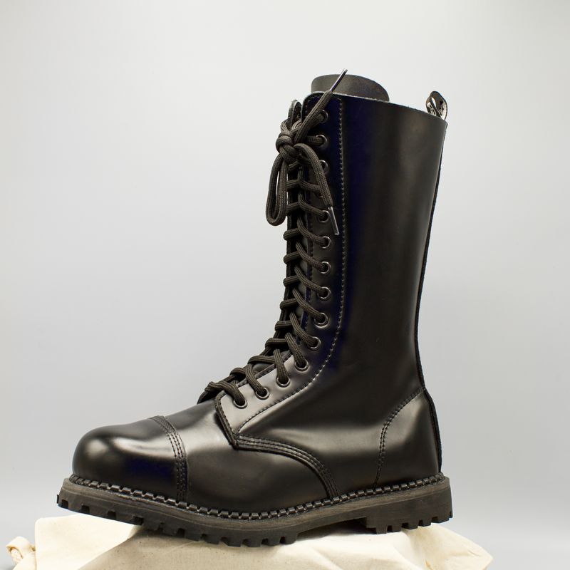 Leather Boots Black