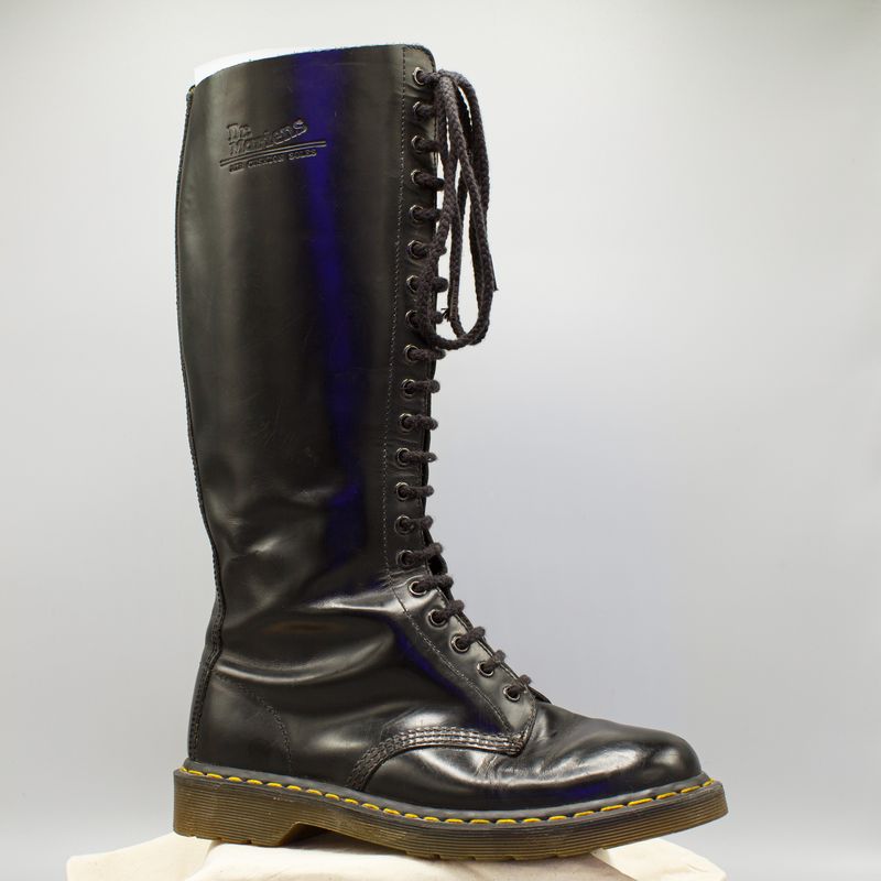 Dr. Martens Leather Boots Black