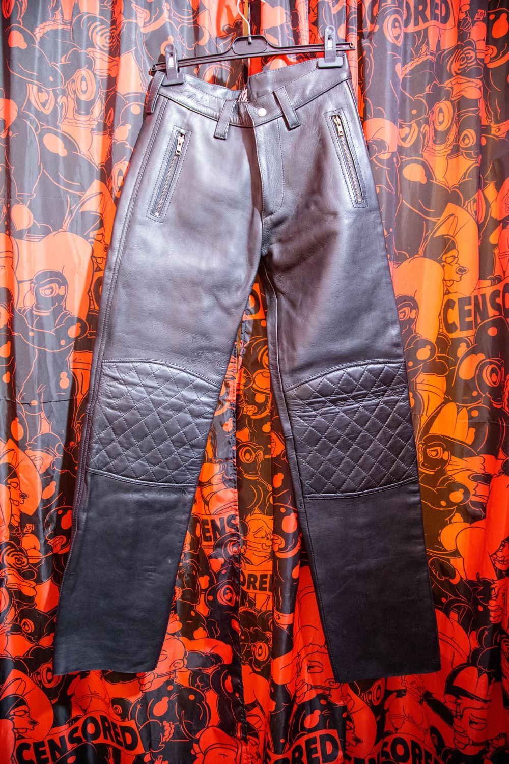 Kinky Zone Leather Pants Size 30