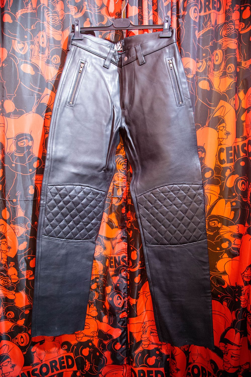 Kinky Zone Leather Pants Size 34