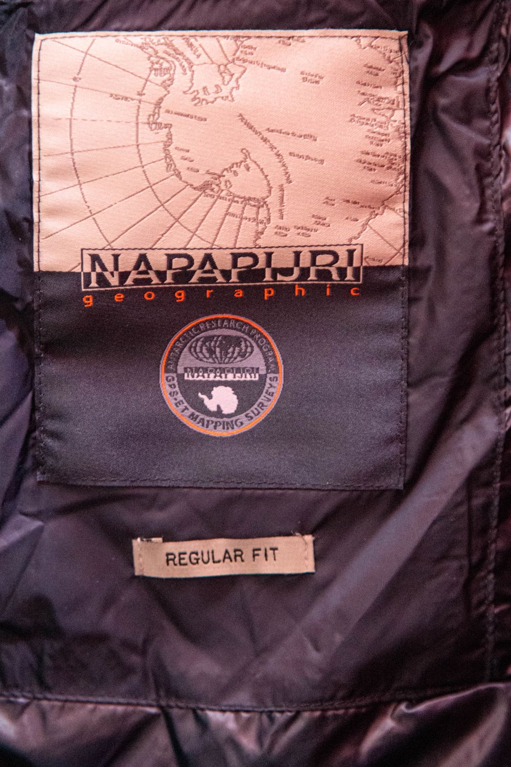 Napapijri Black Down Jacket XXL