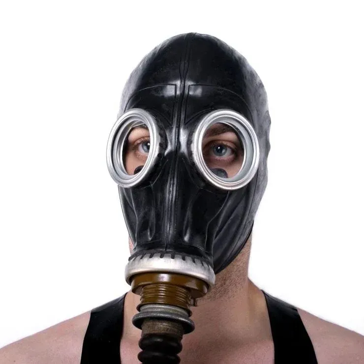 Soviet – Russian Gas Mask, Black