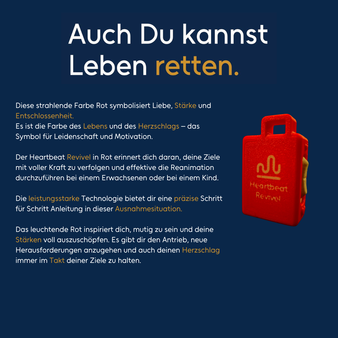 Heartbeat Revivel Rot/ Weiß