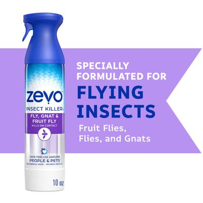 Zevo Flying Insect Killer - Fly, Gnat, &amp; Fruit Fly 10oz