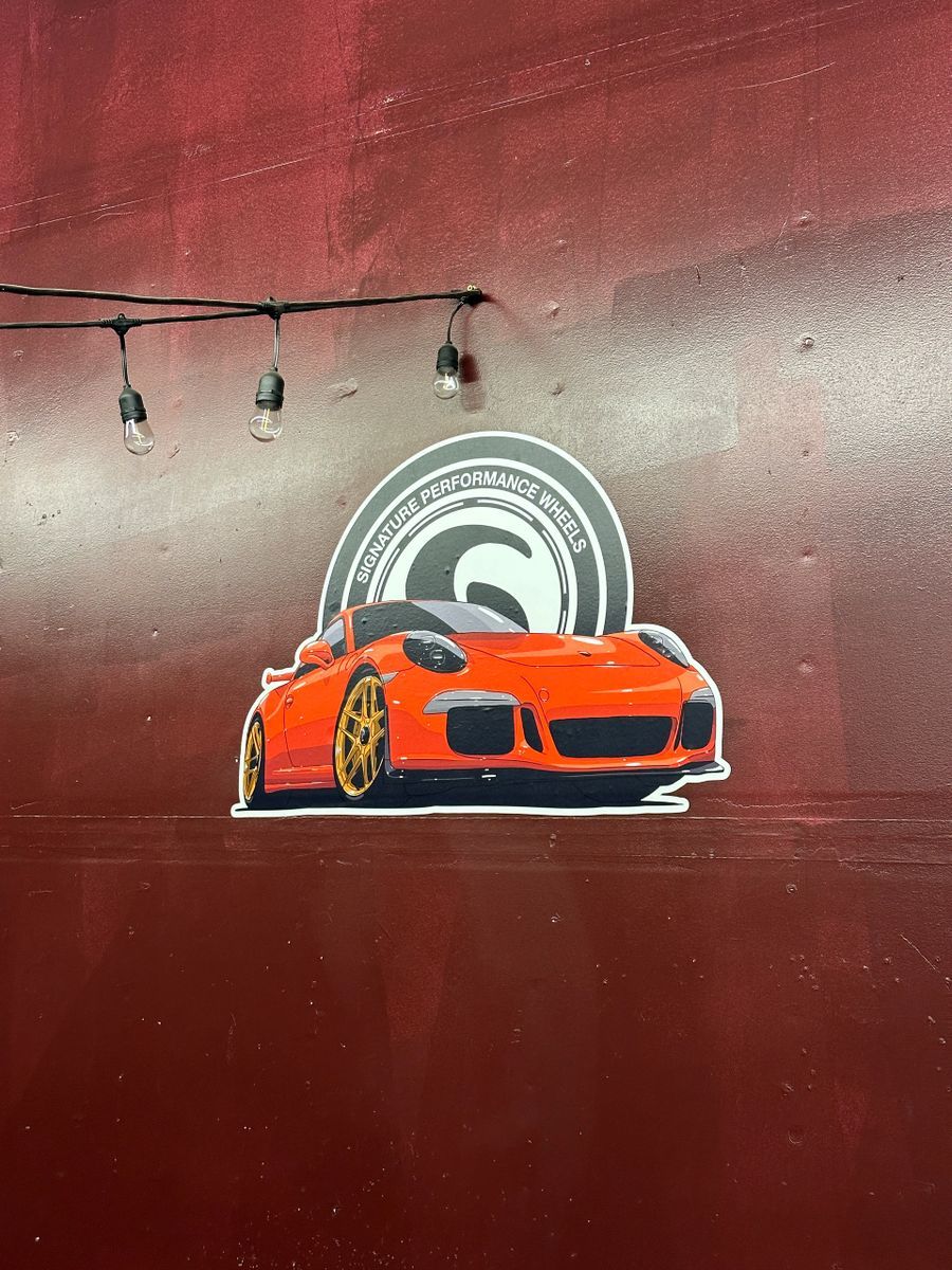 Signature Wheel Wall Clings