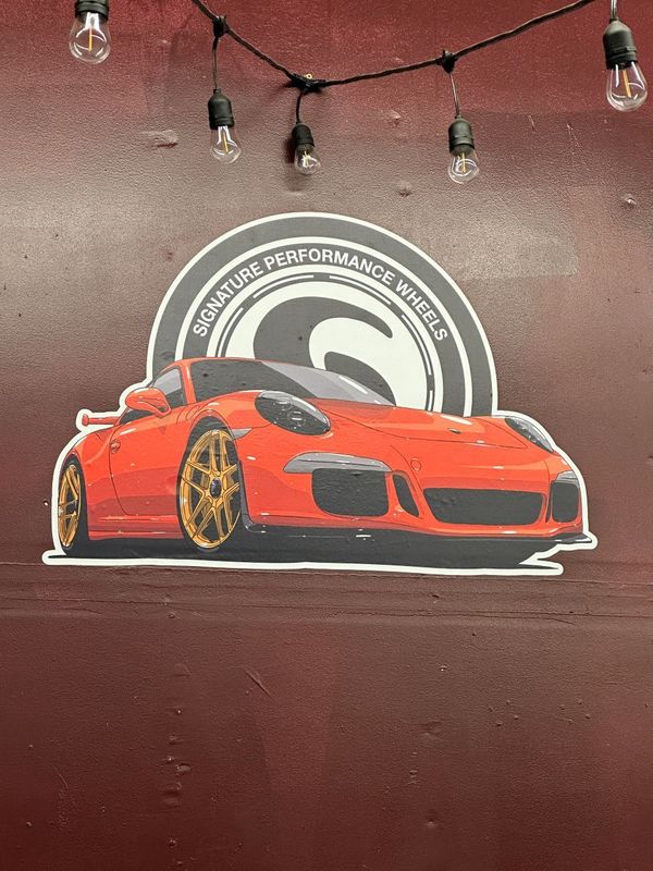 Signature Wheel Wall Clings