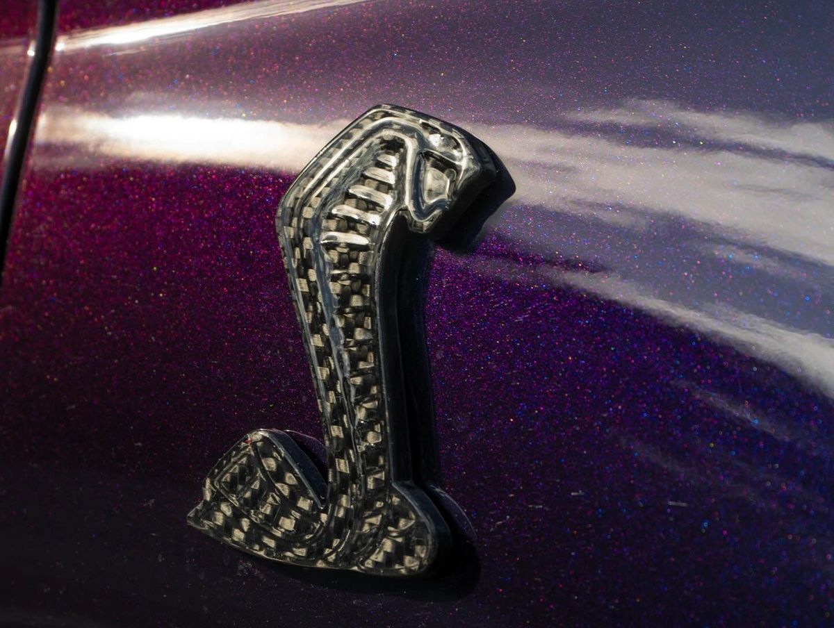 2020 - 2022 Shelby GT500 Carbon Fiber Fender Emblem (Pair)