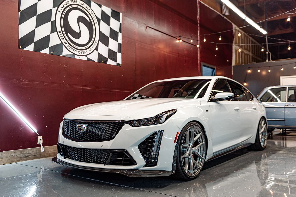 Cadillac CT5-V Blackwing Carbon Fiber Front Splitter