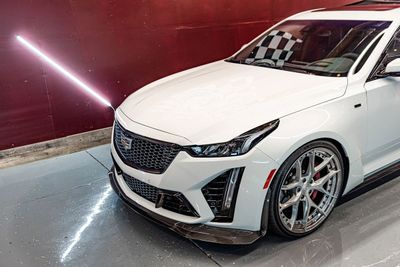 Cadillac CT5-V Blackwing Carbon Fiber Front Splitter Cadillac CT5-V Blackwing Carbon Fiber Front Splitter