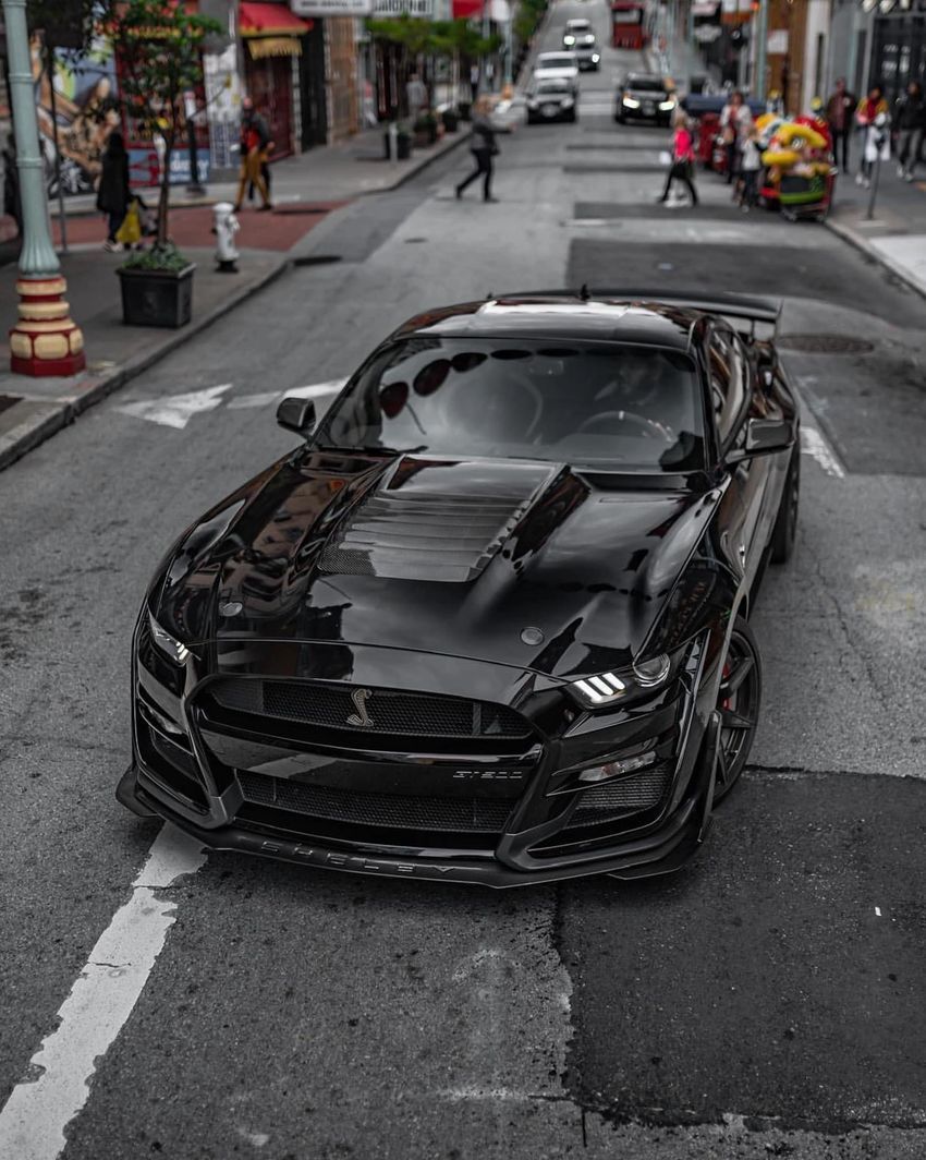 Python Shelby GT500 Carbon Fiber Hood Vent