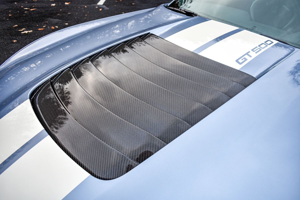 Python Shelby GT500 Carbon Fiber Hood Vent
