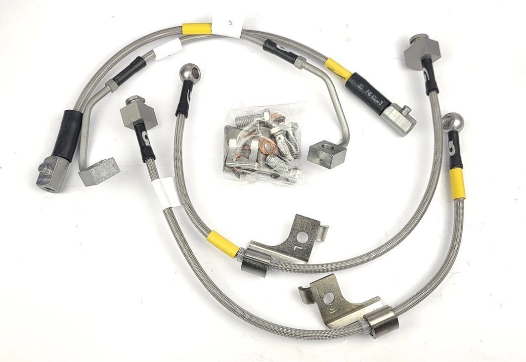 2020 - 2022 Shelby GT500 Stainless Steel Brake Lines