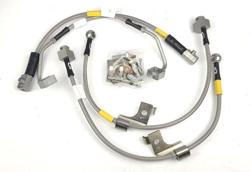 2020 - 2022 Shelby GT500 Stainless Steel Brake Lines