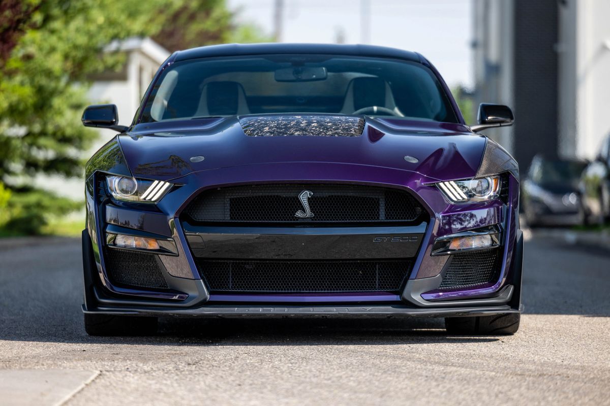 Python Shelby GT500 Forged Carbon Hood Vent